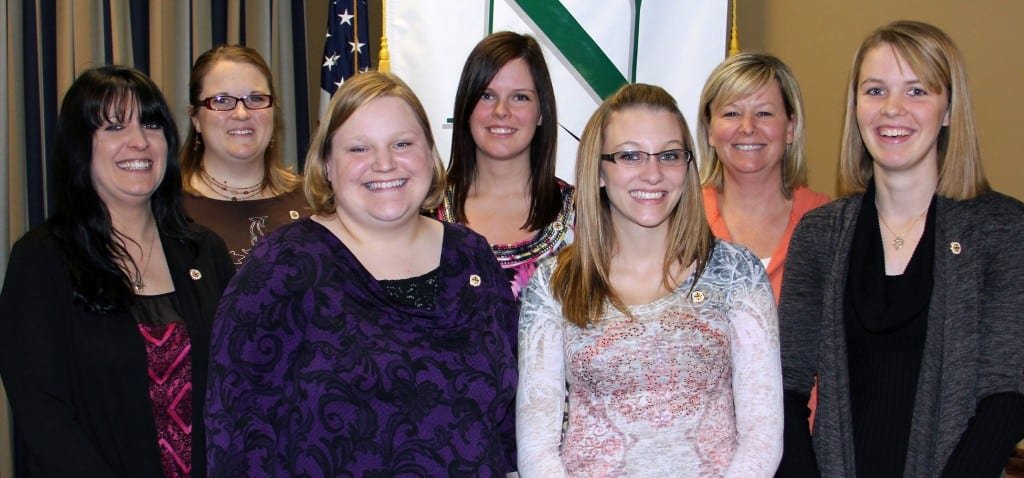 Williams County/Morenci, MI ... Nikole Poorman, Reba Konoff, Teresa Thompson, Brooke Crist, Justine Davis, Vicki Williams and Brittany Hoffman