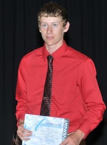 SUMMER OPPORTUNITY SCHOLARSHIP … During the recent Edon High School Academic Awards Night, Colten Lyman was presented a Summer Opportunity Scholarship sponsored by the Academic Booster Club at Edon Northwest Local Schools. The one hundred dollar award will go towards his participation in the 2013 4-H International Exchange Program in Japan July 10 through August 8.