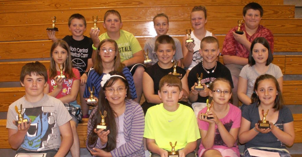 Subject Awards Grades 4-6: Row 1 – Khegunn Flint, Ivonne Sanchez, Ben Turner, Aleegan Kelly, Lynzi Laub Row 2 – Madison Westfall, Makayla Brown, Michael Cummins, Jay Garrett, Emilie Eustace Row 3 – Nathan Stembridge, Layne Cogswell, Payton Taylor, Madison Miller, Luke Pickford