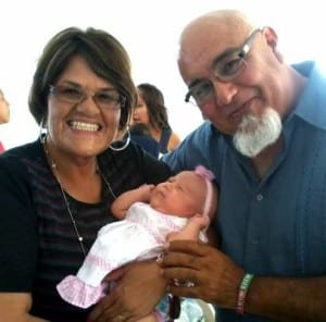 MISSIONARY ... Joe and Mary Alvarez holds baby Hope while on location at their outreach program in Mexico. Hope is the sister of Angelica, a baby girl who passed way from a cleft lip issue, and became the sole inspiration for the Alvarezes Hope Mexico Mission. The Alvarezes purchased a mission house near Monterrey Mexico for visiting outreach teams from the U.S. to use, and also began working to find ways to help the sick, poor, or those seeking spiritual guidance.